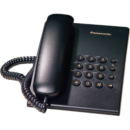 Panasonic KX-TS500HGB fekete asztali telefon